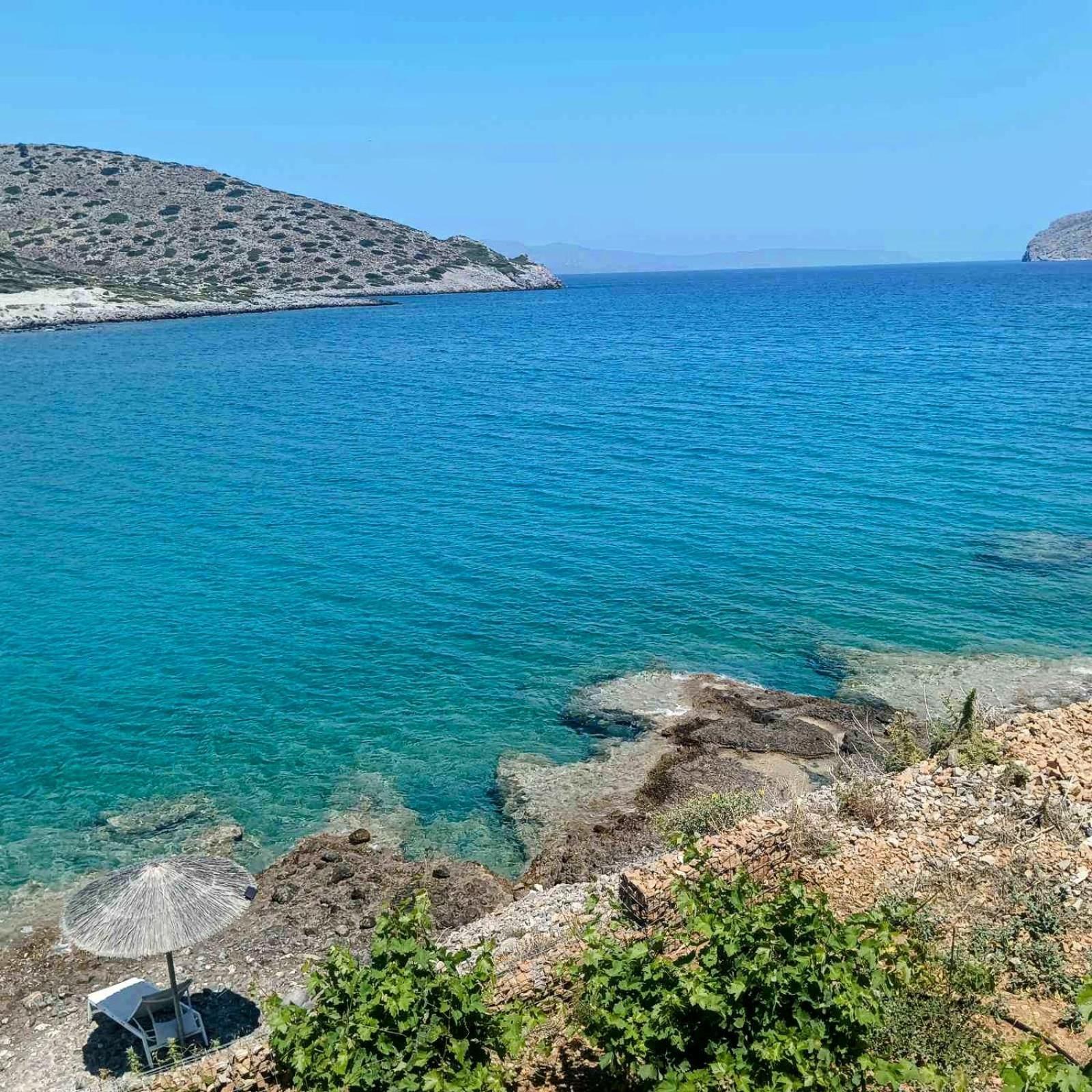 Tholos Alexandra'S Beachfront House Kavoúsion Exteriör bild