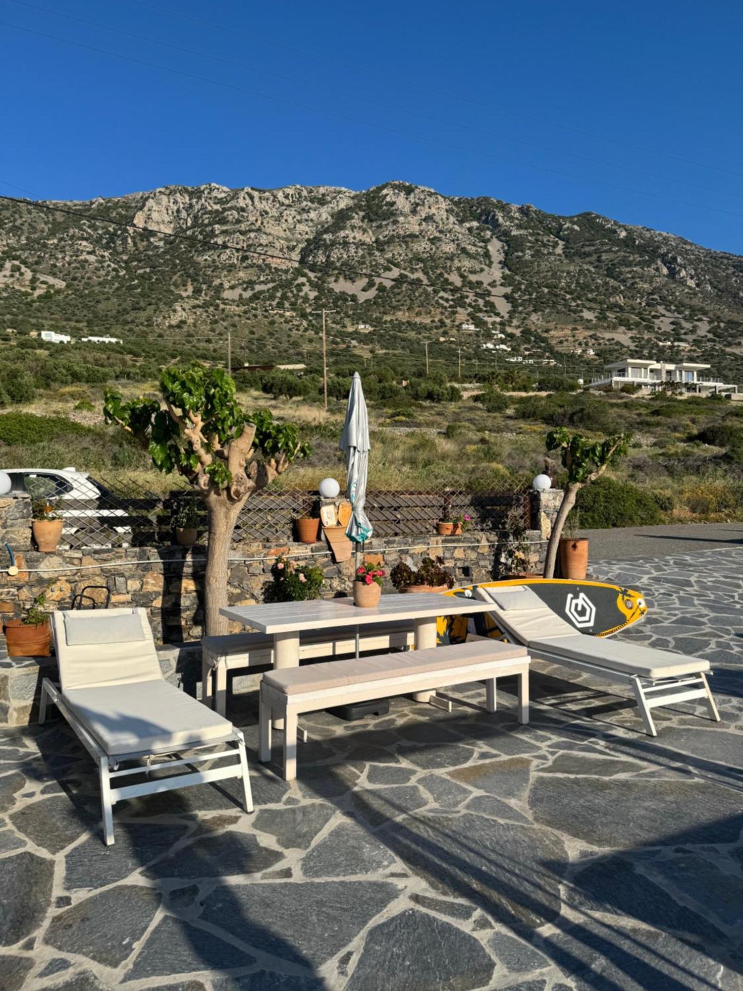 Tholos Alexandra'S Beachfront House Kavoúsion Exteriör bild